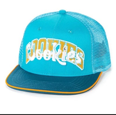 Cookies SF Loud Pack Aqua Trucker Hat 100% Authentic Berner