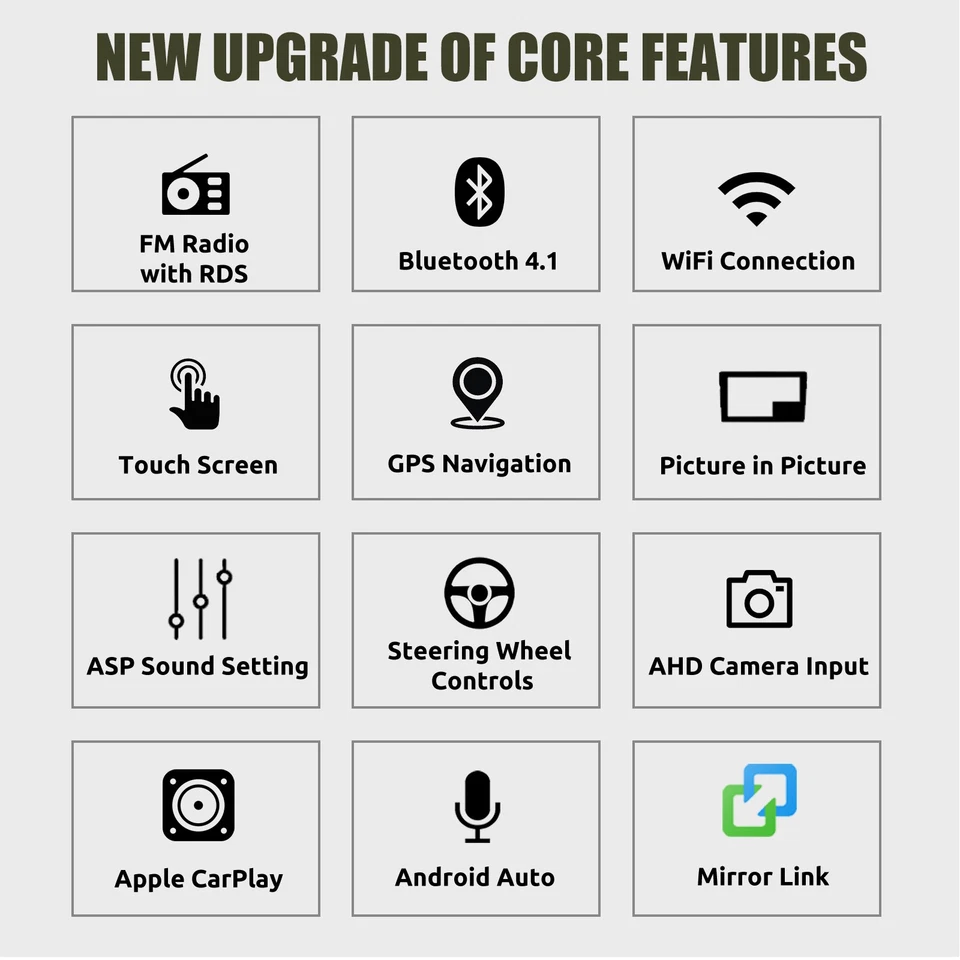 Rádio Android 15 estéreo carro 64G CarPlay para Mercedes Benz ML/GL classe W164 X164 - Imagem 3 de 4