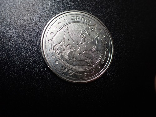 Tarjeta Pokémon Meiji Promo Moneda de Batalla Plata Brillante Charizard #5411 JUGAR - Imagen 4 de 13