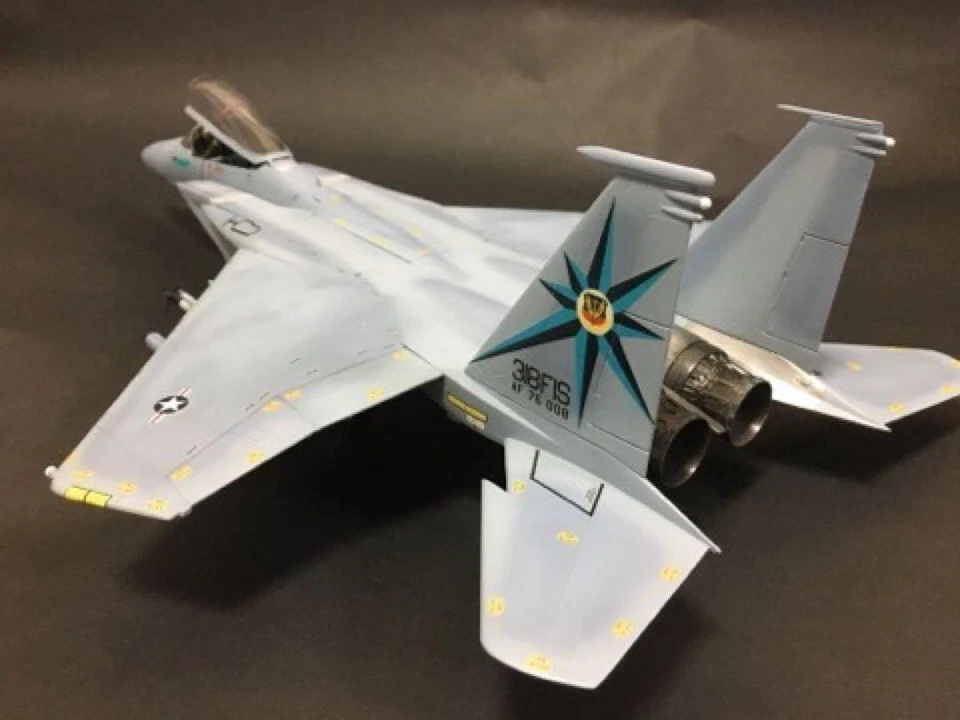 Monograma 1/48 F-15C 318º Escuadrón Interceptor de Caza Dragones Verdes Plástico Foto 4 de 4