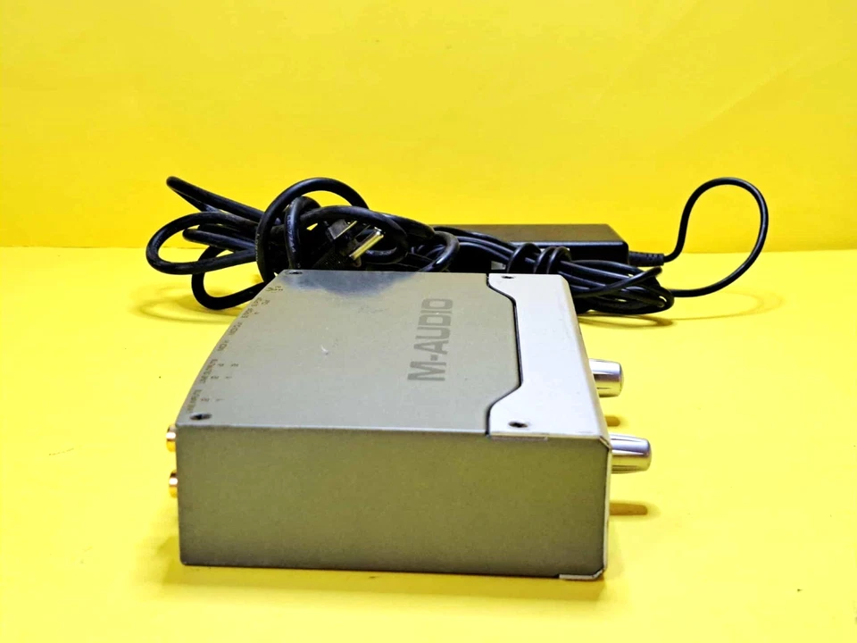 ⚡M-AUDIO FIREWIRE AUDIOPHILE EXTERNAL SOUND CARD USB SOLO RECORDING INTERFACE ⚡ - Image 3 of 4