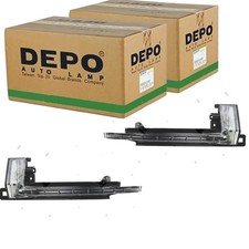 2X DEPO LED BLINKER SATZ WEIß AUßENSPIEGEL passend für AUDI A3 A4 A5 A6 A8 Q3