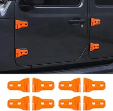Full Set Exterior Cover Trim Door Hinge Handle Jeep Wrangler JL JLU 2018-2023 