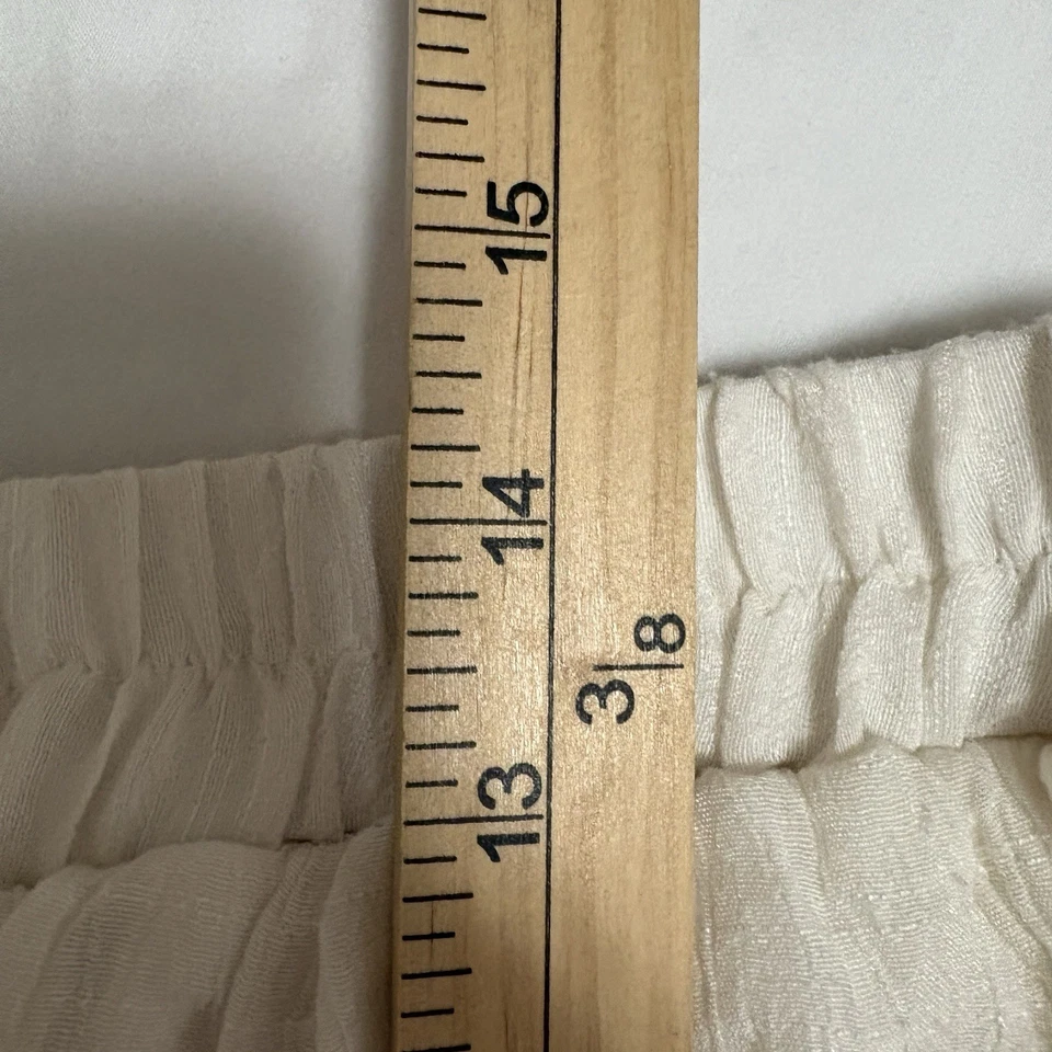 Rachael Chloe Kids Tiered Lace Mini Skirt Sz 12 Fairycore Ruffle Cream Ivory - Image 4 of 4