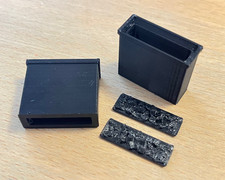 2x LGB US Personenwagen Kohlenkasten Ersatzteil 3D Druck (LGB 3080 und weitere)