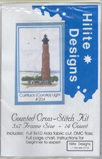 Currituck (Corolla) Lighthouse, North Carolina, cross stitch kit- HD204