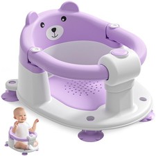 Baby Bath Seat for Babies 6 Months  up, Non-Slip Toddler Bath Seats for Babi...