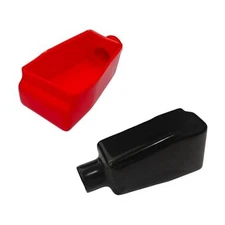 Car Battery Terminal Covers, Battery Terminal Insulating Protector Rubber 2PCS