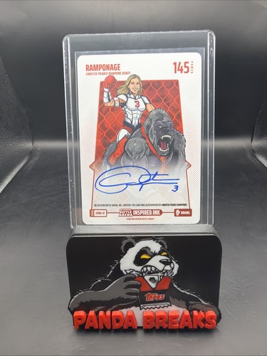 2026 Bo Jackson Battle Arena Ramponage Brawl Auto Power 145 Christie Rampone
