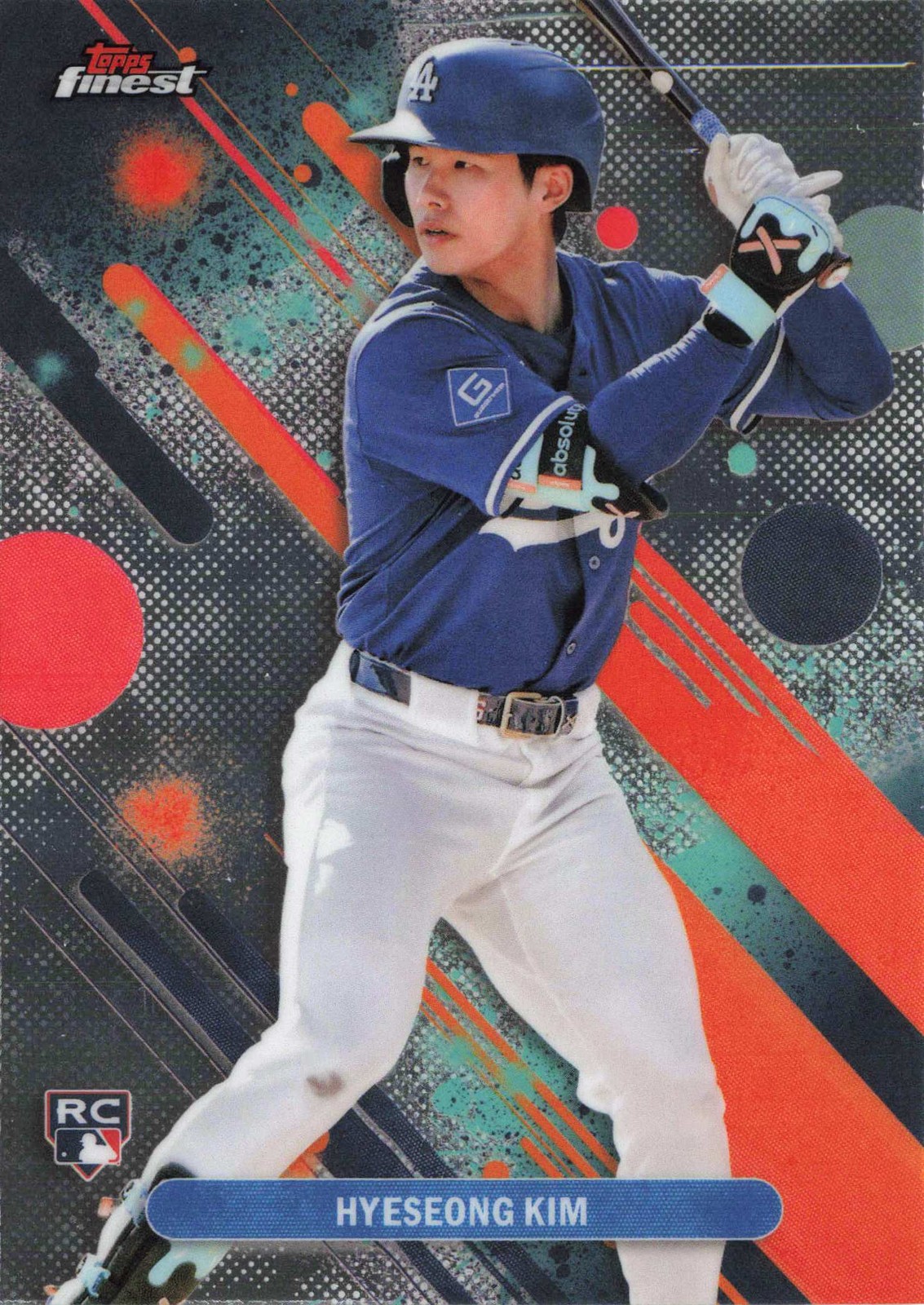 2025 Finest Hyeseong Kim #27 Rookie | | Los Angeles Dodgers