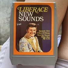 The Liberace New Sounds 8-Track Tape Untested