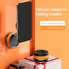 Car Phone Rack Electric Vacuum Attachment 360 Degree Rotation  Powerful Magnets
