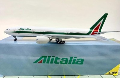 Witty Wings Alitalia Boeing 777-200ER EI-DBK Diecast 1/400 Jet Model Airplane