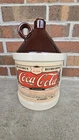 Vintage 1993 Coca-Cola Original Ceramic Moonshine Jug Cookie Jar Made In USA