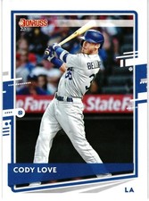 2020 Donruss #84b Cody Bellinger Independence Day : Cody Love