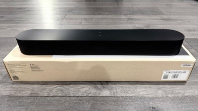 Black Sonos Beam (Gen 2) Wireless Soundbar - Dolby Atmos