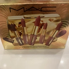 MAC Gold Standard Matte Lipstick Kit x 5 $125 Value
