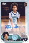 2023-24 Topps Chrome Overtime Elite #A-MBA Mikel Brown Jr. Autographs