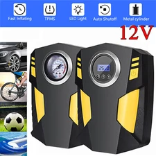 Car Air Pump Compressor 150 PSI Tire Inflator Electric Portable Auto 12V DC Volt