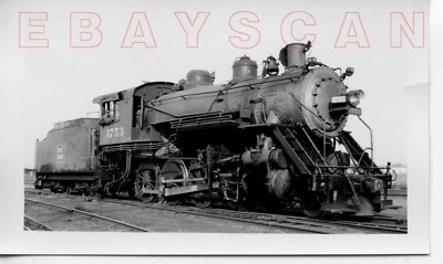 7K903 RP 1939 CRI&P ROCK ISLAND RAILROAD 2-8-0 ENGINE #1753 ENID