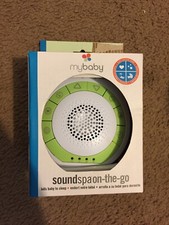 Mybaby HoMedics SoundSpa On-The-Go Baby Soother/Sleep Aid Green