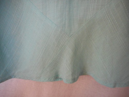 J. Jill Sz S Light Blue/Green Blouse Big Shirt Top 100% Linen - Picture 12 of 12