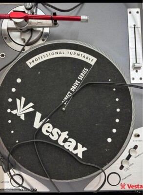 Vestax「PDX-A2S」プロフェッショナル・ターンテーブル② Vestax PDX-a2S Direct Drive DJ Turntable System Record