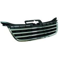 Frontgrill Grill Kühlergrill ohne Emblem für VW Touran 1T Caddy 2K Chrom Rippen