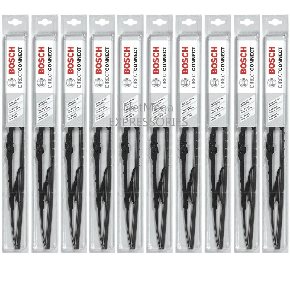 PACK de 10 escobillas limpiaparabrisas Bosch Direct Connect 20" - Calidad OEM, ESTUCHE (paquete de 10) Foto 3 de 3