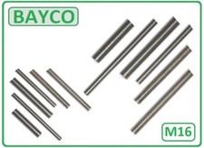 16MM - M16 THREADED ST/STEEL ROD/ BAR. CUT LENGTHS  A2 STAINLESS. CUT LENGTHS