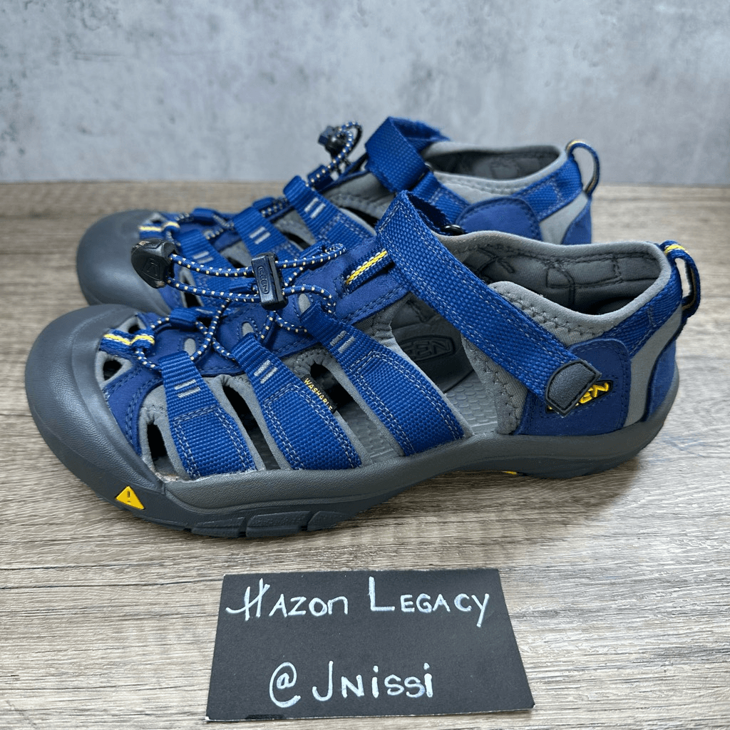 Scarpe da trekking Keen Newport H2 sandali 1009962 blu profondità gargoyle grandi bambini taglia 6