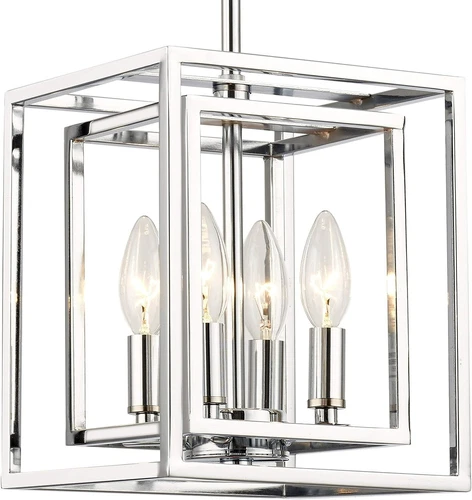 Elight Design ED884124CH Addison Pendant Polished Chrome - Picture 4 of 5