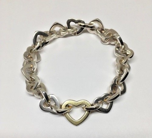 925 Silver \u0026 18k Yellow Gold Heart