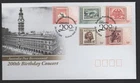2009 Australia POST BICENTENNIAL Birthday Concert Ltd/Edt Favourite Stamps FDC