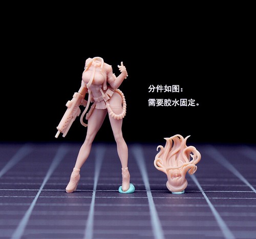 1/64 1/43 figure Sexy girl Hot Japan Anime NIKKE Victory Unpainted Diorama - Picture 17 of 27