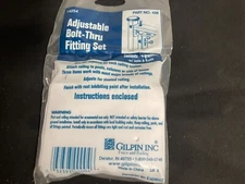 Gilpin Adjustable Bolt-Thru Fitting Set No 438