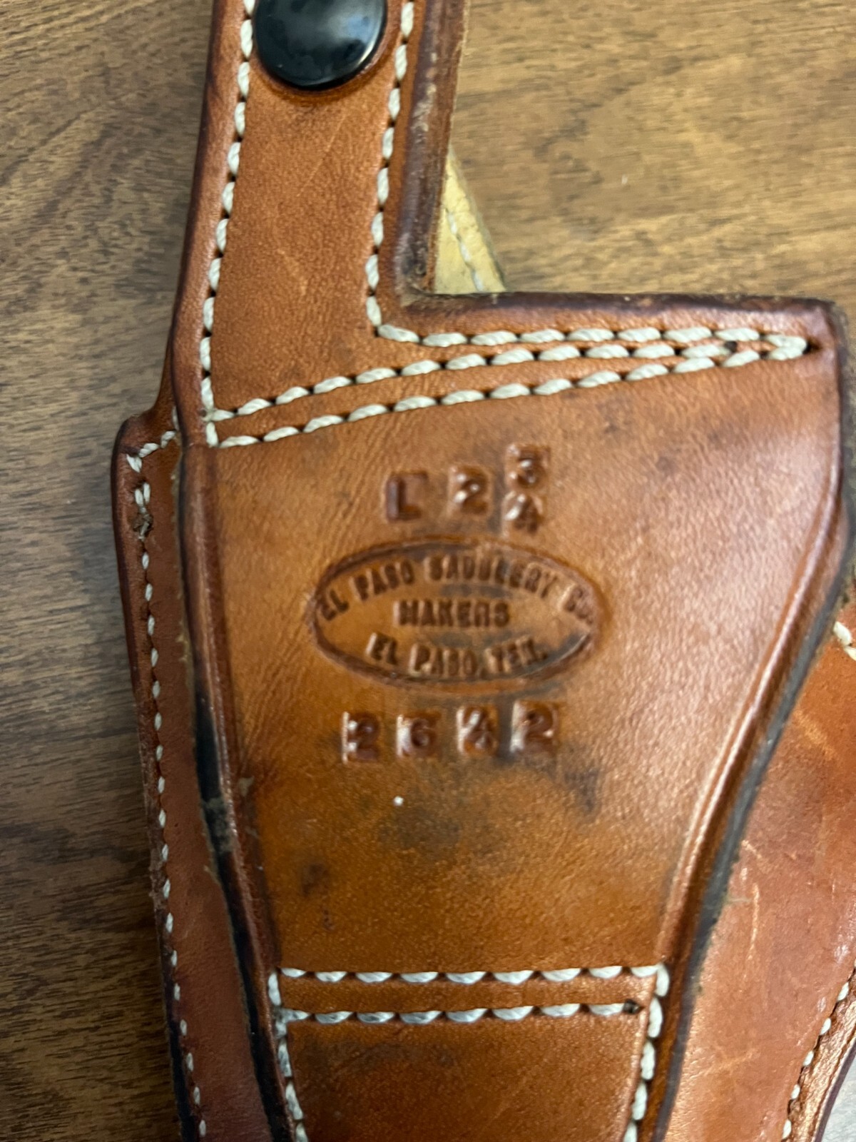 El Paso Saddlery Floral Carved Thumbreak Holster eBay