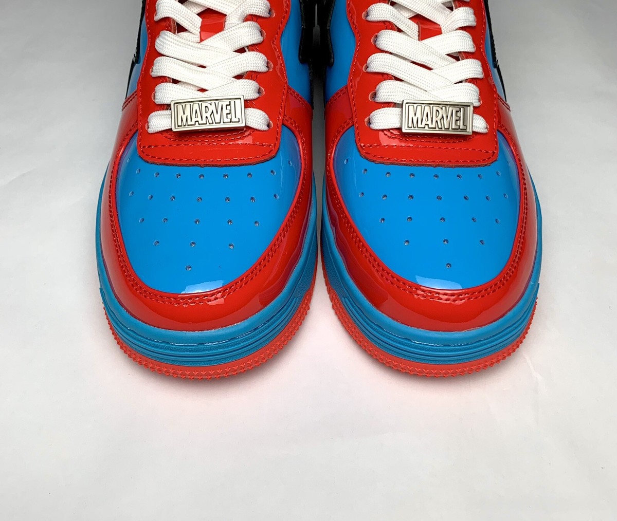 A Bathing Ape Bapesta Low Marvel Comics Spider Man Size 8.5 A Bathing Ape Bapesta Low Marvel Comics Spider Man Size 8.5