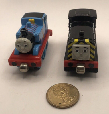 Thomas Friends Train Tank Diecast Take n Play Along - Tomas & Mavis Lot x2