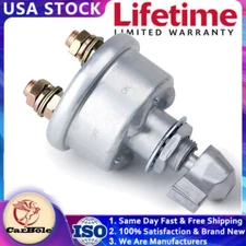 Master Battery Quick Disconnect Power Cut Shut Off Switch Heavy Duty 12V 24V New