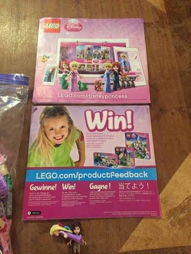 LEGO- DISNEY- RAPUNZEL'S CREATIVITY TOWER 41054- 100% COMPLETE- - Picture 3 of 6