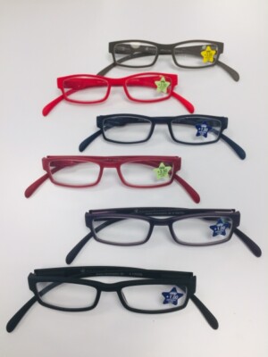 Fertiglesebrille KLAMMERAFFE Lesebrille Lesehilfe zum Umhängen +1,0 bis +3,50