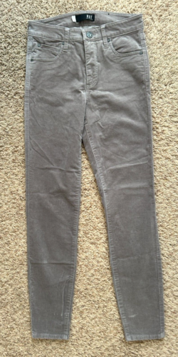 Kut from the Kloth Diana Skinny Gray Corduroy Pants stretch 28x29" Size 2 - CS - Picture 1 of 3