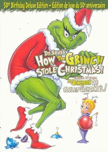 Dr. Seuss's How the Grinch Stole Christmas (50th Birthday Bilingual Deluxe Editi - Picture 1 of 1