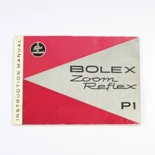Bolex Pailard - Zoom Reflex P1 - Vintage Manual - Instruction Booklet