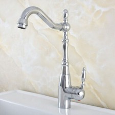 Chrome Brass Single Handle/Hole Kitchen Faucet Bathroom Sink Mixer Tap 2sf827