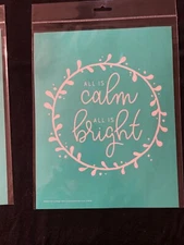 Chalk Couture Transfer - B194209 - Calm and Bright