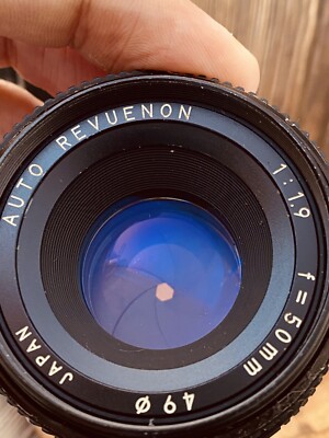Auto Revuenon 50mm f1.9 Pentax made JAPAN #6599 | eBay