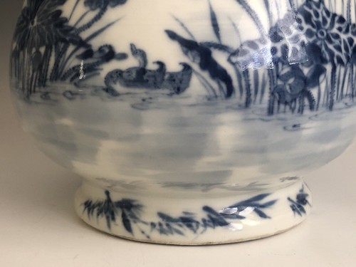 Antique Chinese Blue & White Minyao Export Porcelain Pitcher Late 19th C - Picture 6 of 12