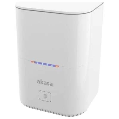 Akasa DuoDock MX M.2 SSD-Gehäuse USB-C® (USB 3.2 Gen 2) 10 GBit/s M.2 PCIe NVMe